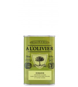 ROMARIN - préparation  à l'huile d'olive 99% et au romarin frais - bidon vert 250 ml
